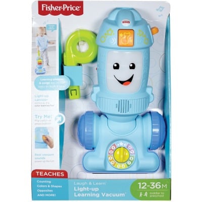 Fisher-price Fipfnr97 Light-up Learning Vacuum, Blue