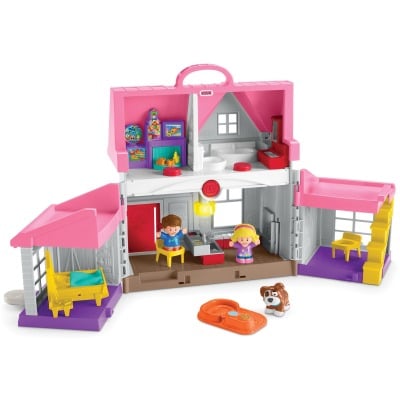 Fisher-price Fipfwx12 Little People Big Helpers Home, Pink