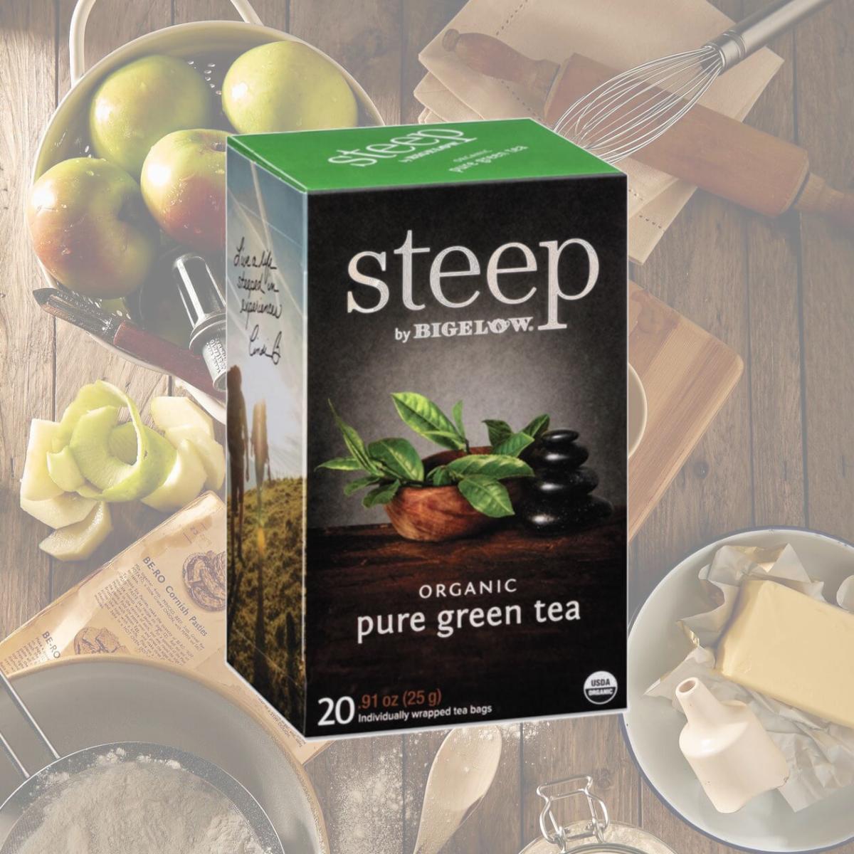 Picture of Bigelow BTC17703 0.91 oz Steep Pure Green Tea