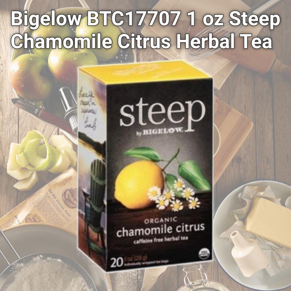 Picture of Bigelow BTC17707 1 oz Steep Chamomile Citrus Herbal Tea