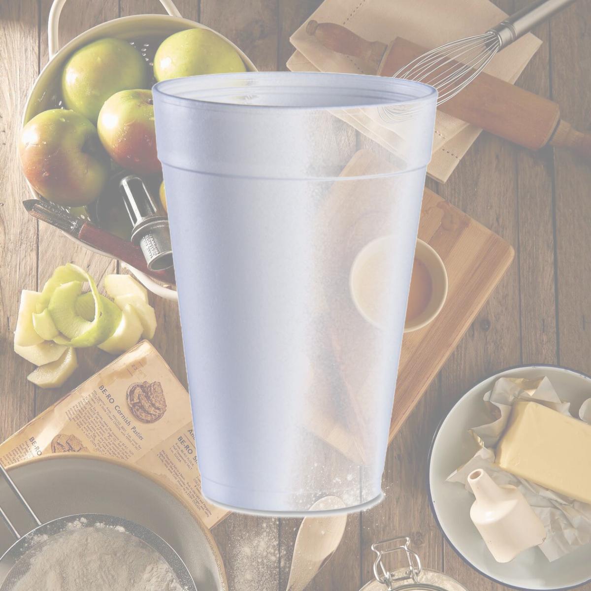 Picture of Dart Container DCC32TJ32 32 oz Big Drink Foam Cups - White