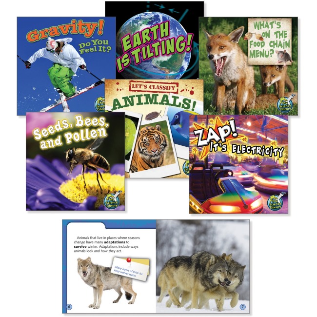 Cdp419461 Rourke Educational Grades 2-3 Science Library Book Set, Multi Color
