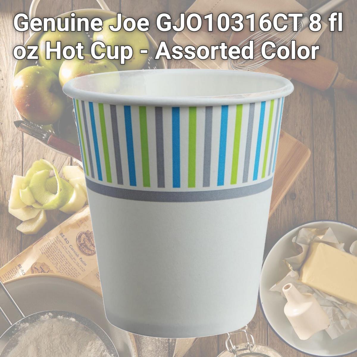 Picture of Genuine Joe GJO10316CT 8 fl oz Hot Cup - Assorted Color