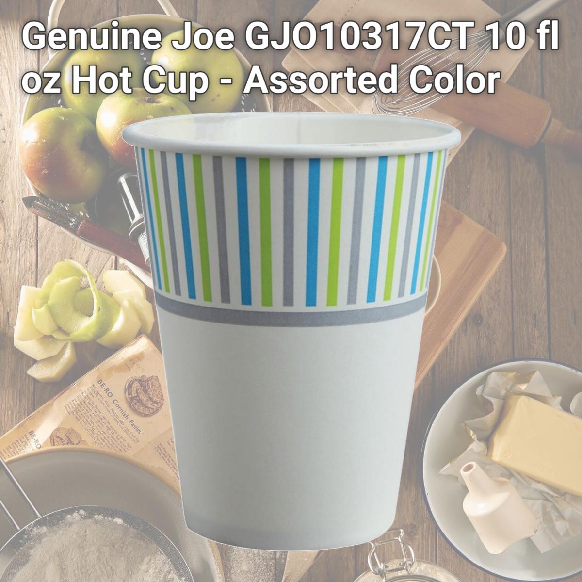 Picture of Genuine Joe GJO10317CT 10 fl oz Hot Cup - Assorted Color