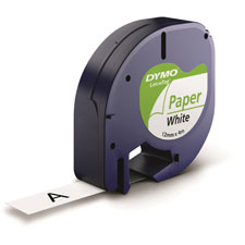 Dym2050826 0.5 In. Letratag Label Maker Paper Labels - White