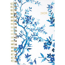 Aag1260300 Cambridge Elle Monthly Planner - Blue & White