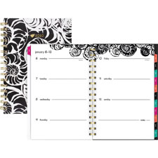 Aag1286200 Jane Dixon Nautilus Weekly & Monthly Planner - Multicolor