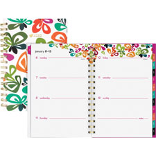 Aag1283200 Jane Dixon Flutter Weekly & Monthly Planner - Multicolor