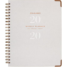Aagyp90542 Signature Large Weekly & Monthly Planner, Navy