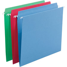 Smd64102 Fas Tab Straight-cut Tab Hanging Folders, White