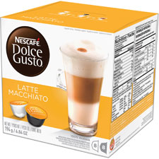 Nes02430 Dolce Gusto Caramel Latte Coffee Capsules, Multicolor