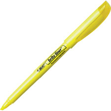 Bl200yw Fluorescent Ink Slim Highlighter, Yellow