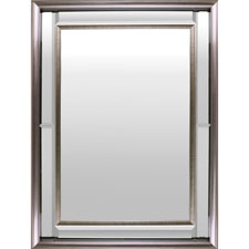 Llr04481 Silver Hanging Mirror