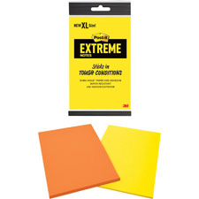 Mmmxt4562mx 4.50 X 6.75 In. Post-it Xl Extreme Notes, Multi Color