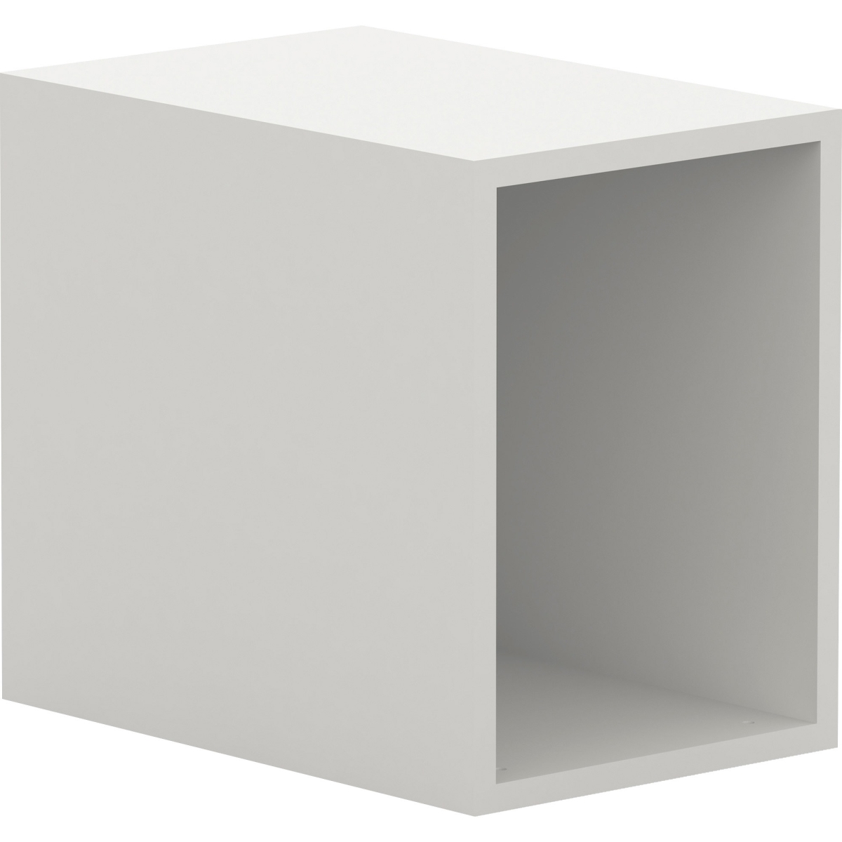 Llr42402 11.8 X 17.8 X 15.8 In. Single Cubby Storage Base Adder Unit, White