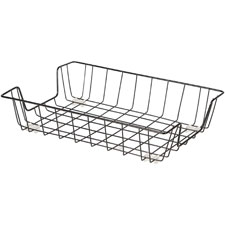 Llr52768 3 X 10 In. Wire Letter Tray, Black
