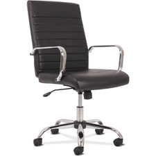 BSXVST511 Sadie Seating Leather Executive Chair, Black