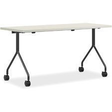 Honpt2472nsb9lt 24 X 72 In. Between Silver Mesh Laminate Nesting Table, Silver