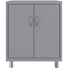 Llr00012 Makerspace Storage System Steel Cabinet, Platinum