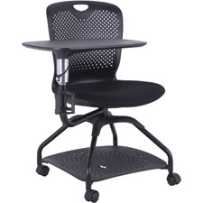 Llr69585 19.6 X 22 X 34.6 In. Student Training Chair, Black