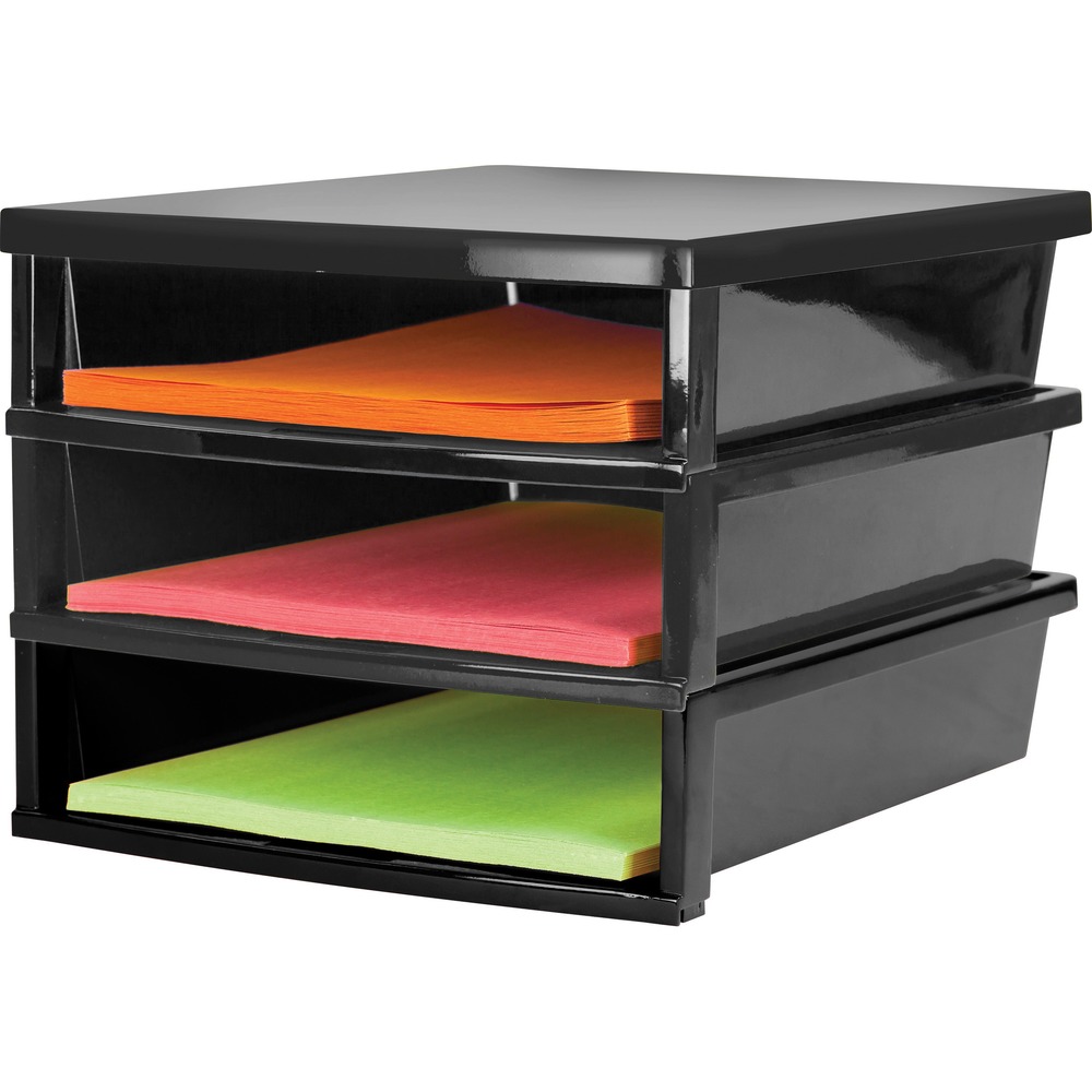 Quick Stack Construction Paper Sorter - Black