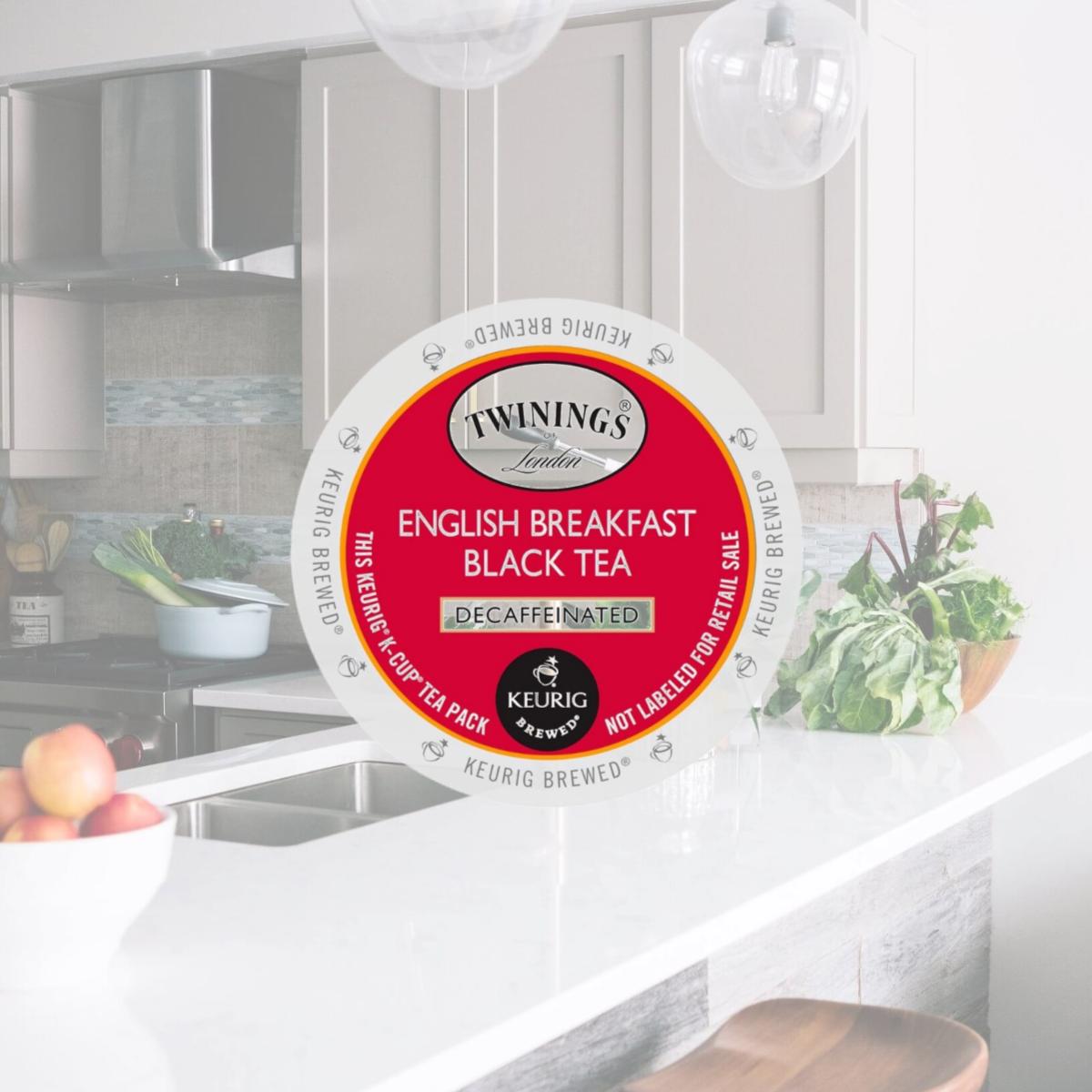 Picture of Twinings TWG08757 K-Cups Tea English Breakfast Decaf