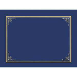8.5 x 11 in. Tree Free Document Cover, Navy