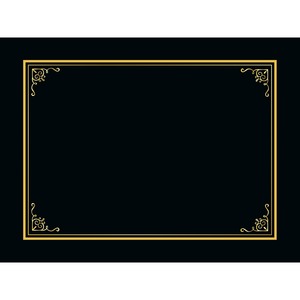 8.5 x 11 in. Tree Free Document Cover, Black