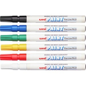 UPC 030246637203 product image for UBC63720 Unipaint Fine Line Markers - Pack of 6 | upcitemdb.com