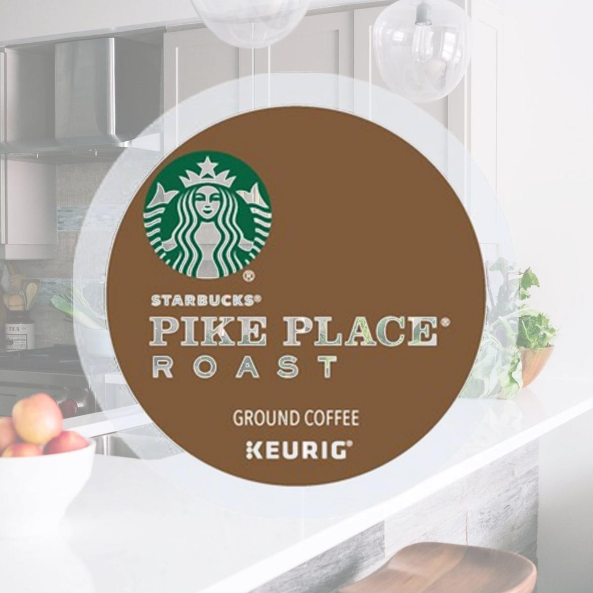 Picture of Starbucks SBK12434812 Pike Place Roast K-Cup - Pack of 24
