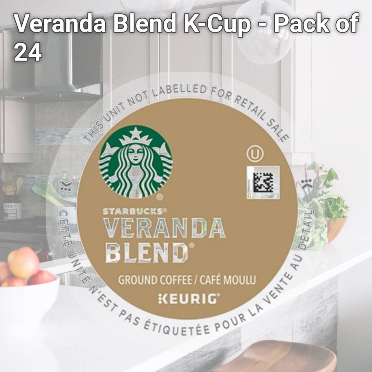 Picture of Starbucks SBK12434950 Veranda Blend K-Cup - Pack of 24