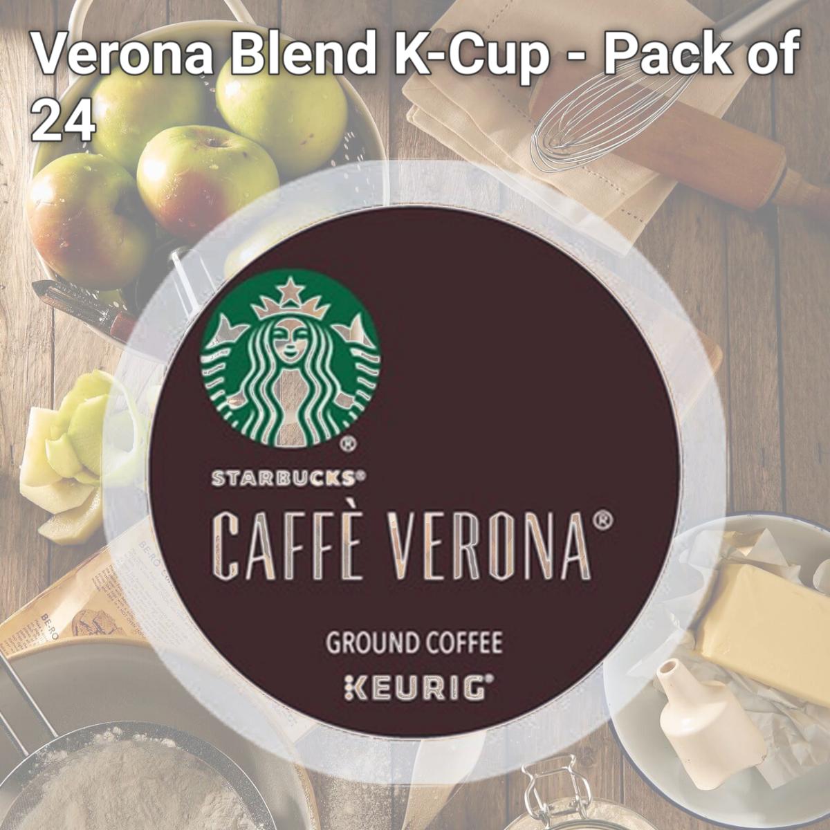 Picture of Starbucks SBK12434951 Verona Blend K-Cup - Pack of 24