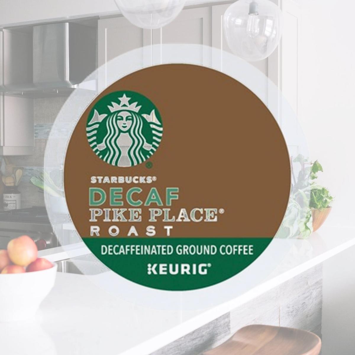 Picture of Starbucks SBK12434952 PikePlace Decaf K-Cup - Pack of 24