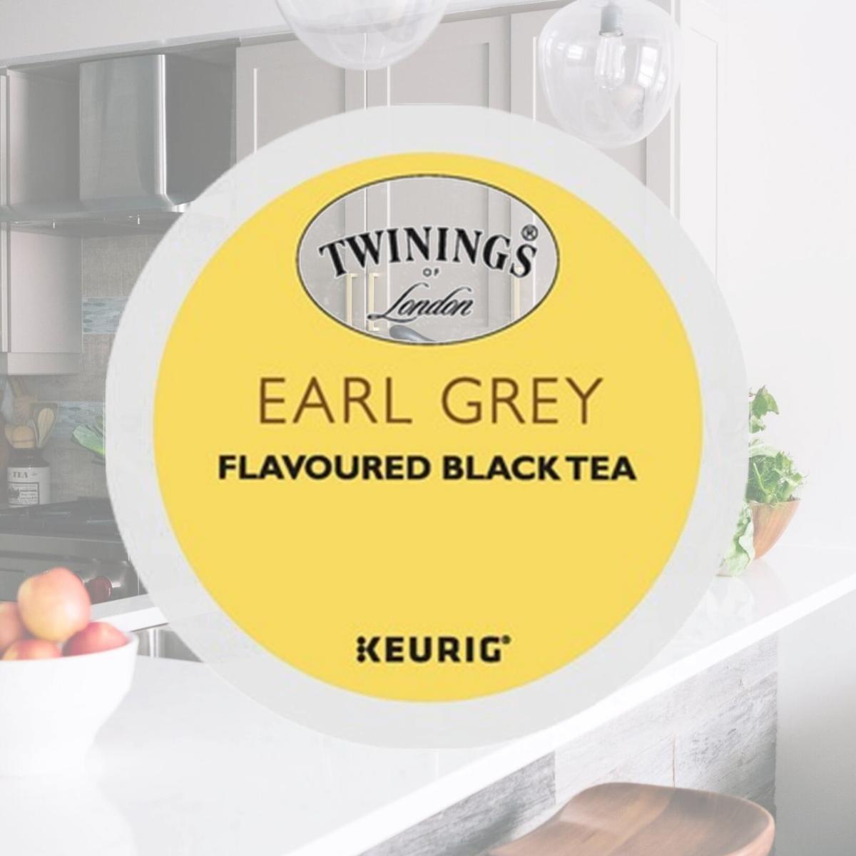 Picture of Twinings TWG08756 Earl Grey Flavoured Black Tea K-Cup - Pack of 24