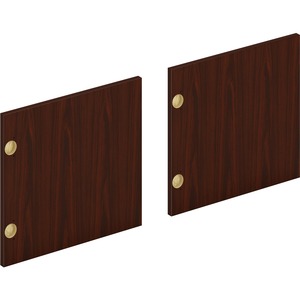 LDR66LMLT1 66 in. Mod Laminate Doors, Mahogany - Set of 2