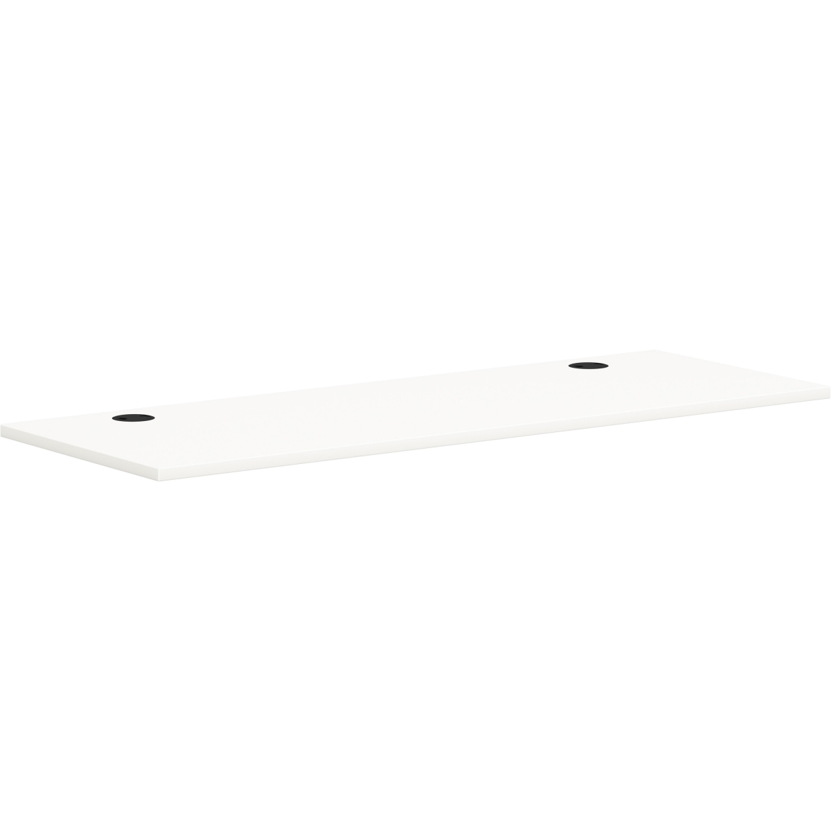 Mod Desk Collection Rectangle Worksurface - Simply White - 66in.