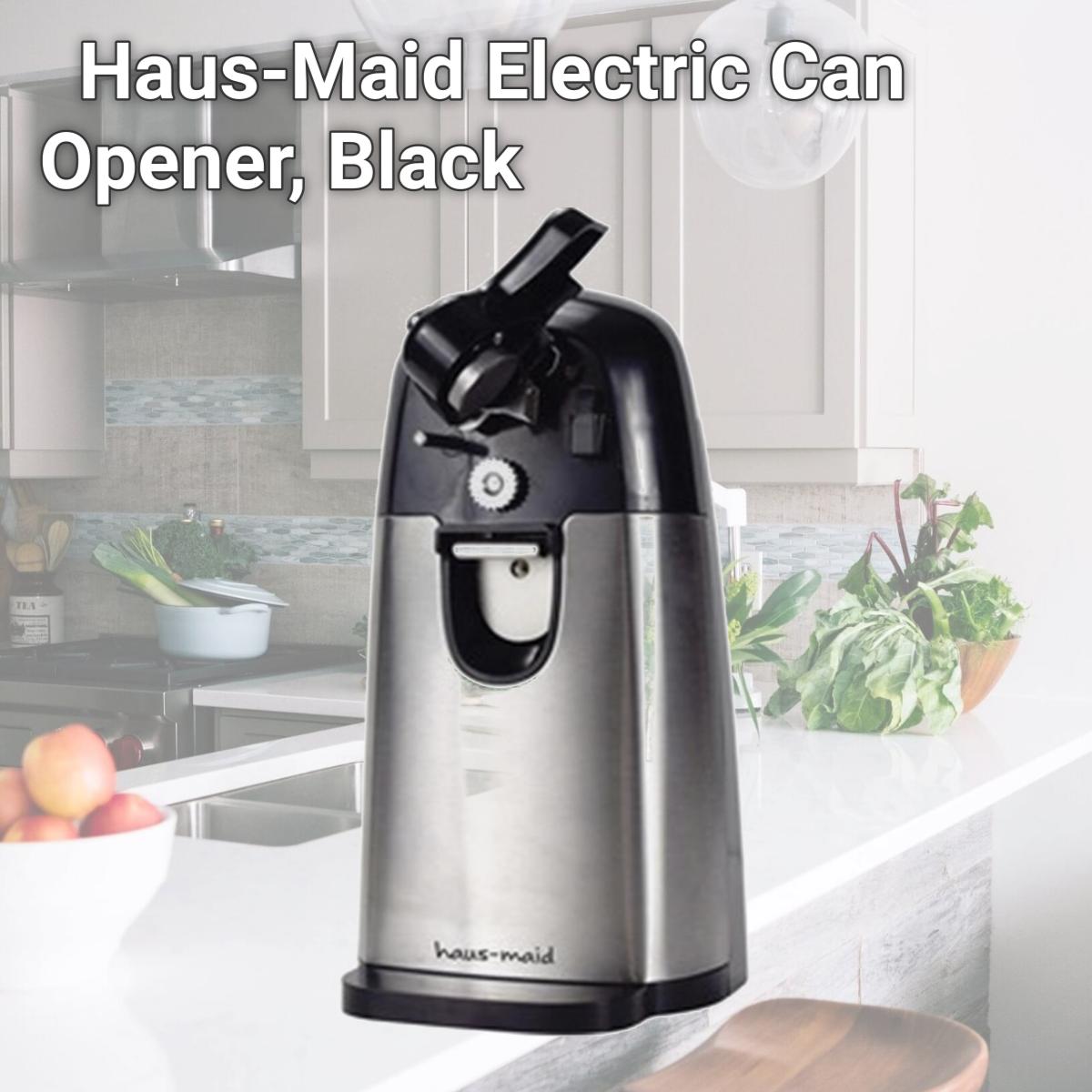Picture of Coffee Pro CFPOGCO4400 Haus-Maid Electric Can Opener, Black
