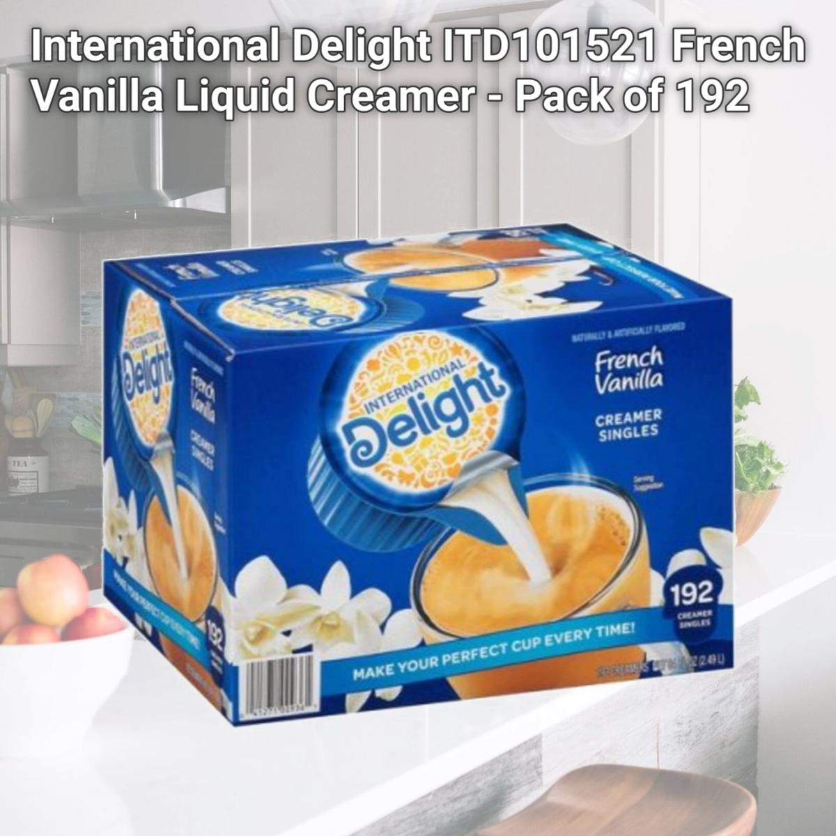 Picture of International Delight ITD101521 French Vanilla Liquid Creamer - Pack of 192