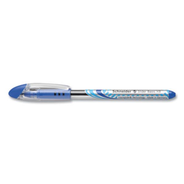 UPC 194919044078 product image for RED151203 1.4mm Schneider Slider Stick Ballpoint Pen, Blue & Silver Barrel - | upcitemdb.com