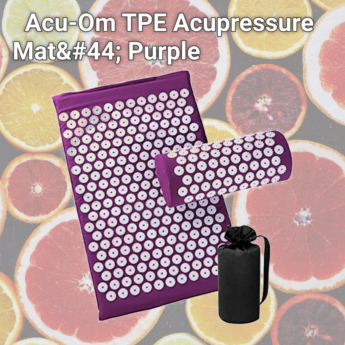 Picture of Spoonk Space AM-R-TPE-PUR Acu-Om TPE Acupressure Mat&#44; Purple