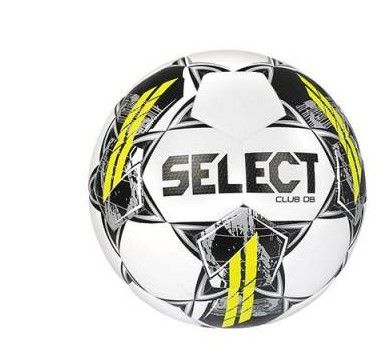 Club DB V22 Soccer Ball, White & Black - Size 5