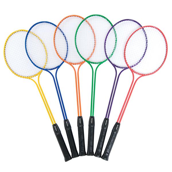 1297959 Color My Class Twin 200 Badminton Racquets - Set of 6