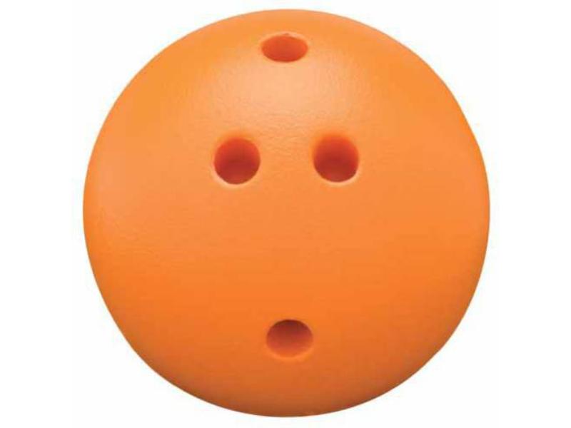 VTBWLGBL Tuff Coated Foam Bowling Soccer Ball, Orange