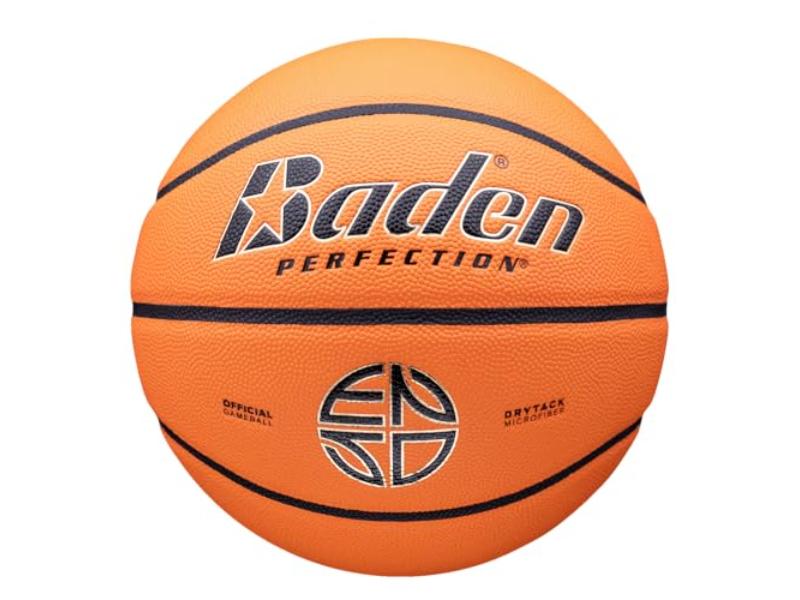 BDBXMC6ORAINT 28.5 in. DryTack Microfiber ENSO NFHS Indoor Game Basketball