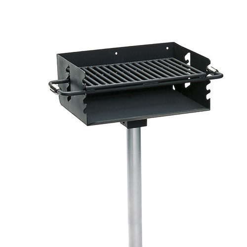 1276084 Rotate Flipbook Grill With 3.5 In. Post