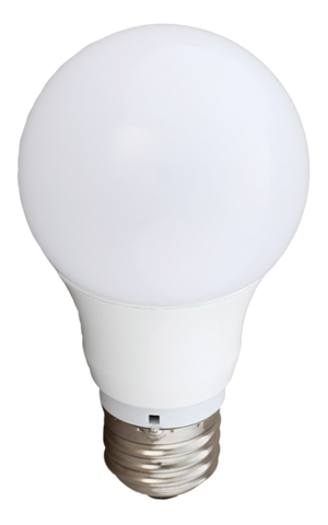 441004 7 Watt A19 E26 Base 2700k Blister Light Bulb, Milky White - Pack Of 4