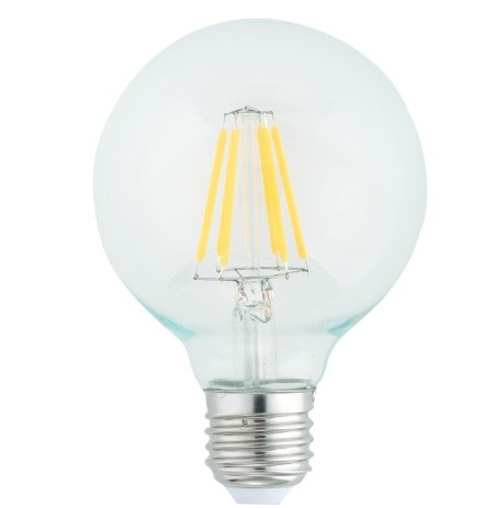 42076 6 Watt G125 E26 2200k Clear Led Light Bulbs