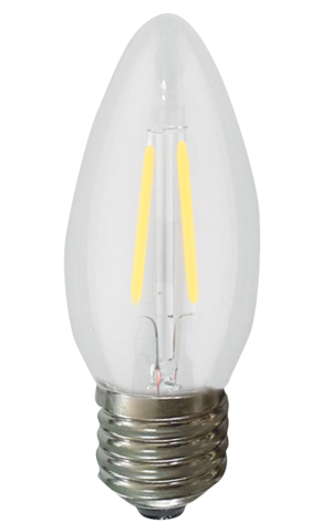 42047 4w Candle Torpedo E26 2700k Dimmable Led Light Bulb