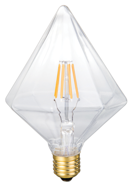 42014 6 Watt Pointed Pyramid E26 2200k Led Light Bulbs