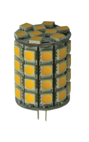 41174 6 Watt G4 Pin Base Light Bulb, 2700k